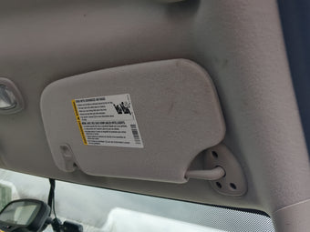 compare product 2008-2009 Chevrolet Trailblazer Sun Visor Shade Replacement Passenger Right Mirror Fits Fits 2008 2009 OEM Used Auto Parts