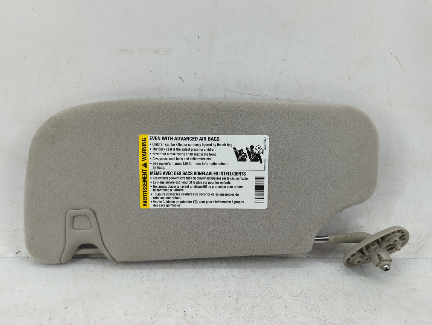 2008-2009 Chevrolet Trailblazer Sun Visor Shade Replacement Passenger Right Mirror Fits Fits 2008 2009 OEM Used Auto Parts -