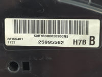 2009 Chevrolet Traverse Instrument Cluster Speedometer Gauges P/N:25995562 Fits OEM Used Auto Parts - Oemusedautoparts1.com