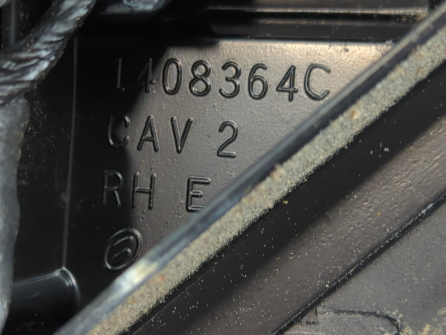 2015-2017 Chevrolet Traverse Side Mirror Replacement Passenger Right View Door Mirror P/N:1408364C Fits OEM Used Auto Parts 