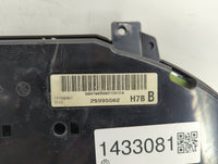 2009 Chevrolet Traverse Instrument Cluster Speedometer Gauges P/N:25995562 Fits OEM Used Auto Parts - Oemusedautoparts1.com