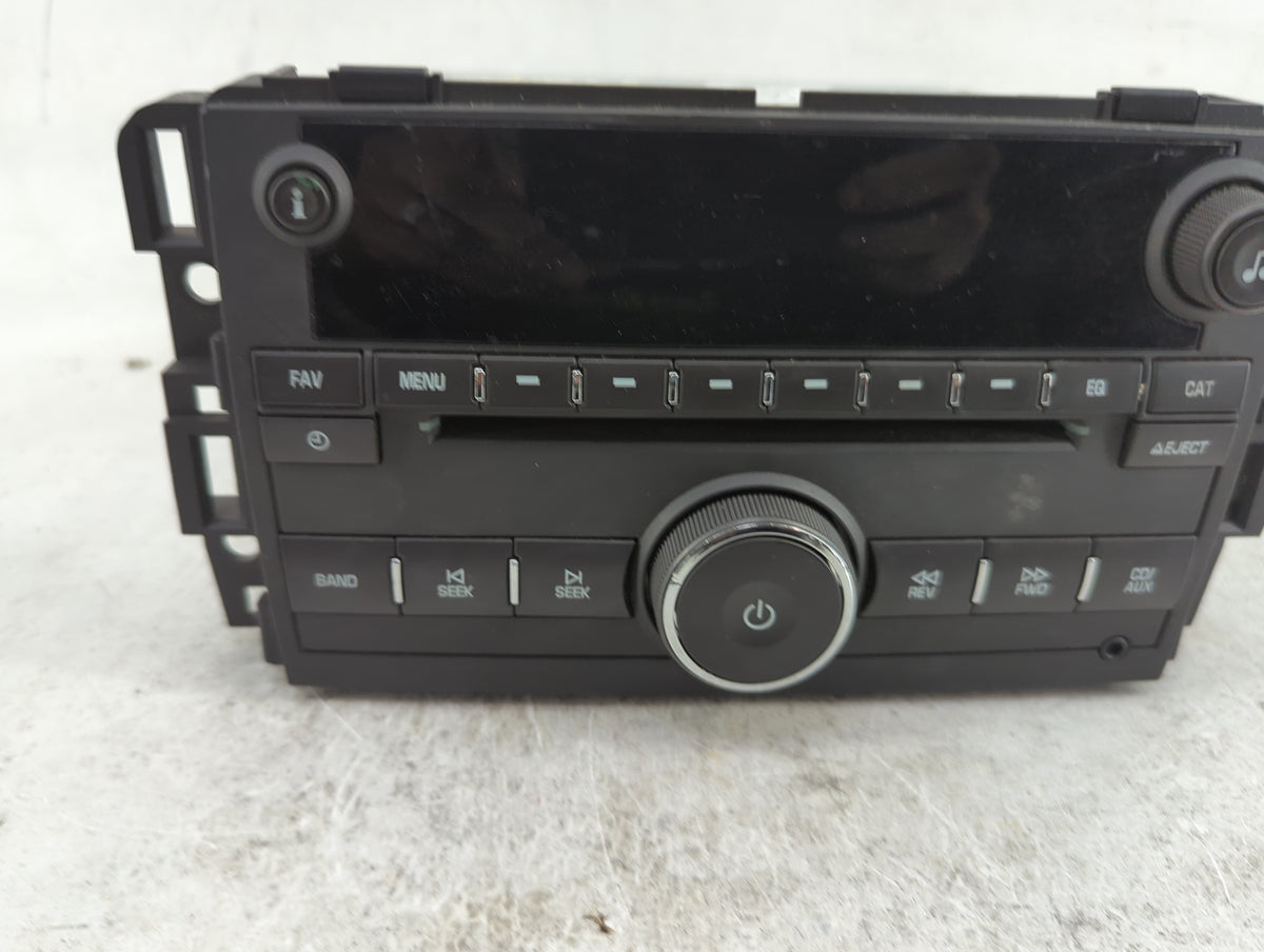 2009-2012 Chevrolet Traverse Radio AM FM Cd Player Receiver Replacement P/N:25974803 28198501 Fits Fits 2009 2010 2011 2012 