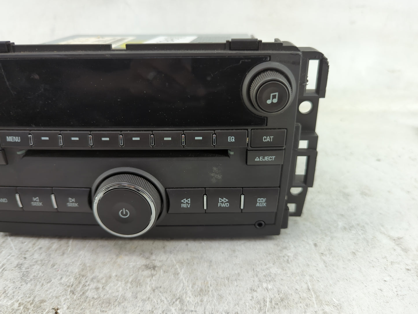 2009 Chevrolet Traverse Radio AM FM Cd Player Receiver Replacement P/N:25974803 28198501 Fits OEM Used Auto Parts - Oemuseda