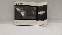 2009 Chevrolet Traverse Owners Manual Book Guide OEM Used Auto Parts - Oemusedautoparts1.com