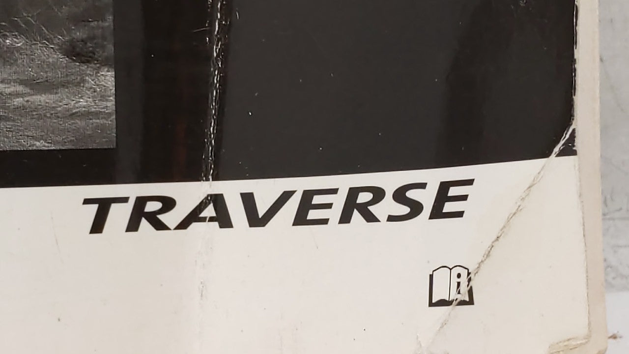 2009 Chevrolet Traverse Owners Manual Book Guide OEM Used Auto Parts - Oemusedautoparts1.com