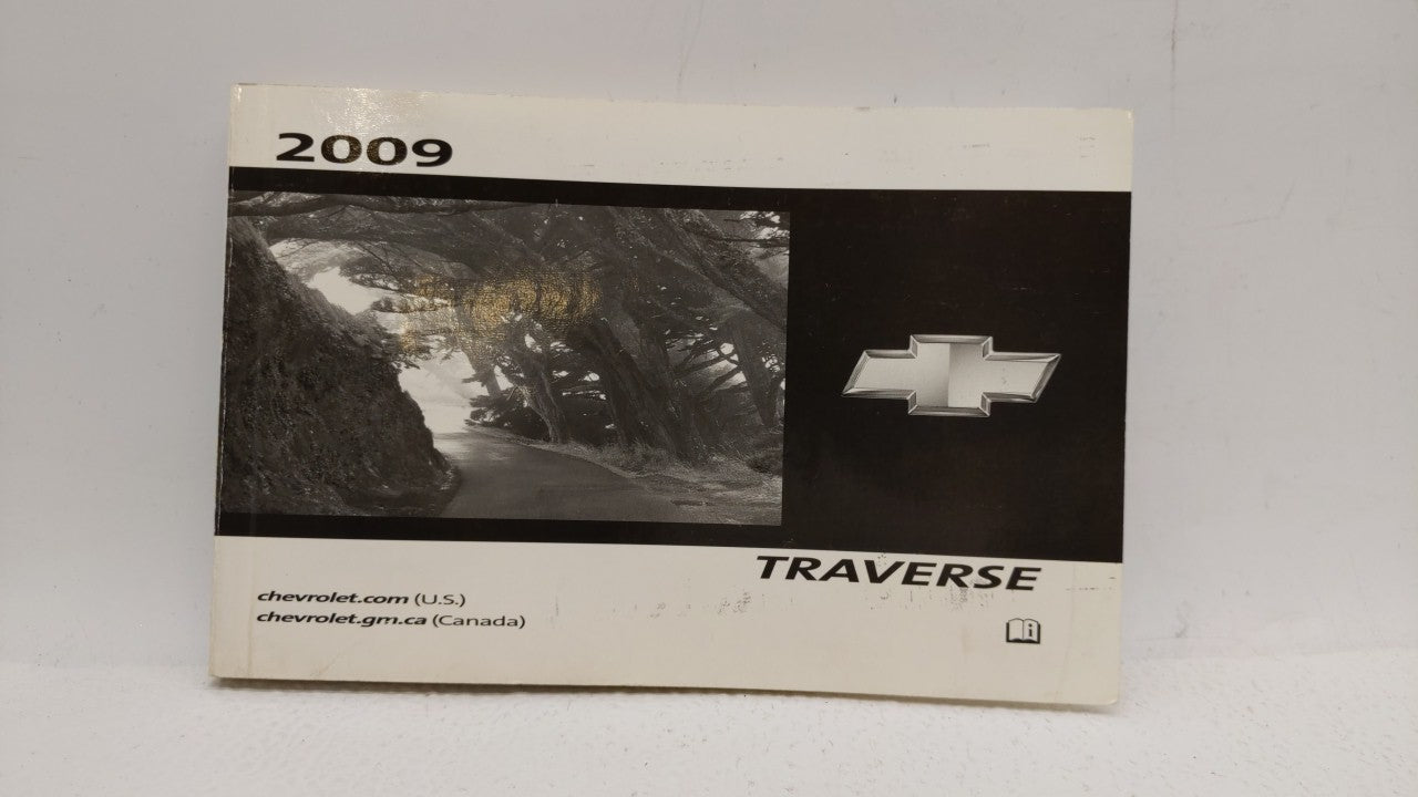 2009 Chevrolet Traverse Owners Manual Book Guide OEM Used Auto Parts - Oemusedautoparts1.com