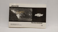2009 Chevrolet Traverse Owners Manual Book Guide OEM Used Auto Parts - Oemusedautoparts1.com