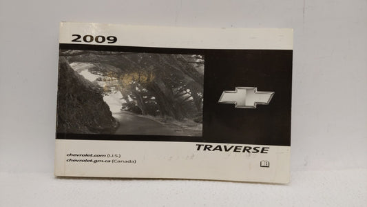 2009 Chevrolet Traverse Owners Manual Book Guide OEM Used Auto Parts - Oemusedautoparts1.com