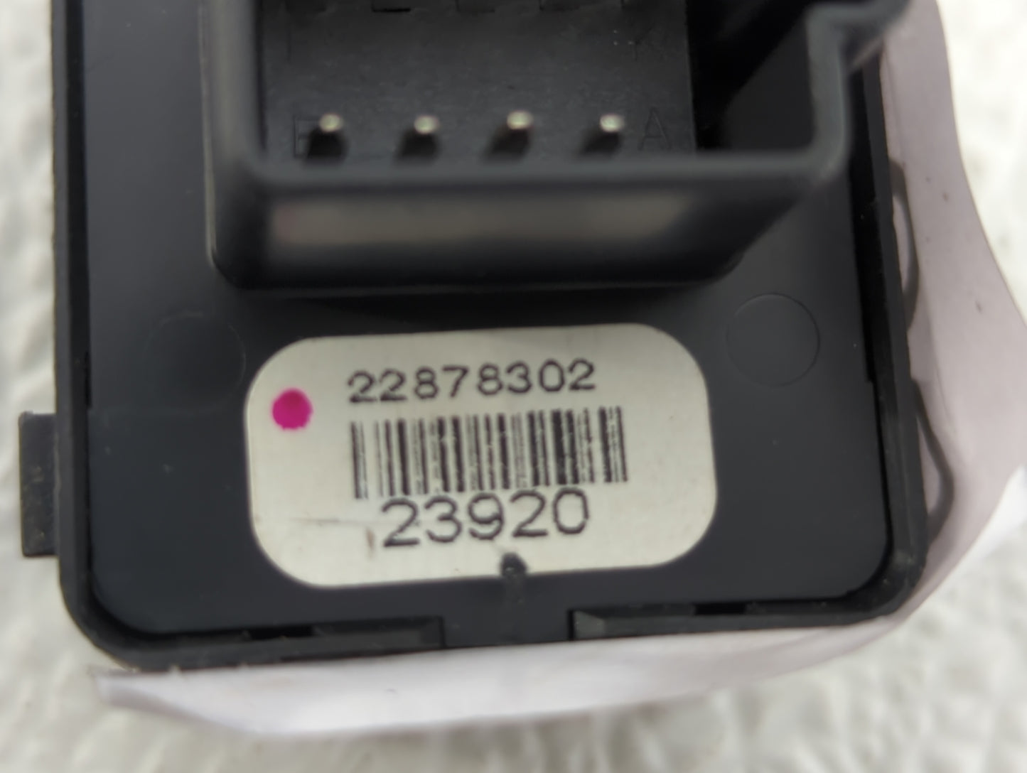 2009-2017 Chevrolet Traverse Master Power Window Switch Replacement Driver Side Left P/N:22878302 25877776 Fits OEM Used Aut