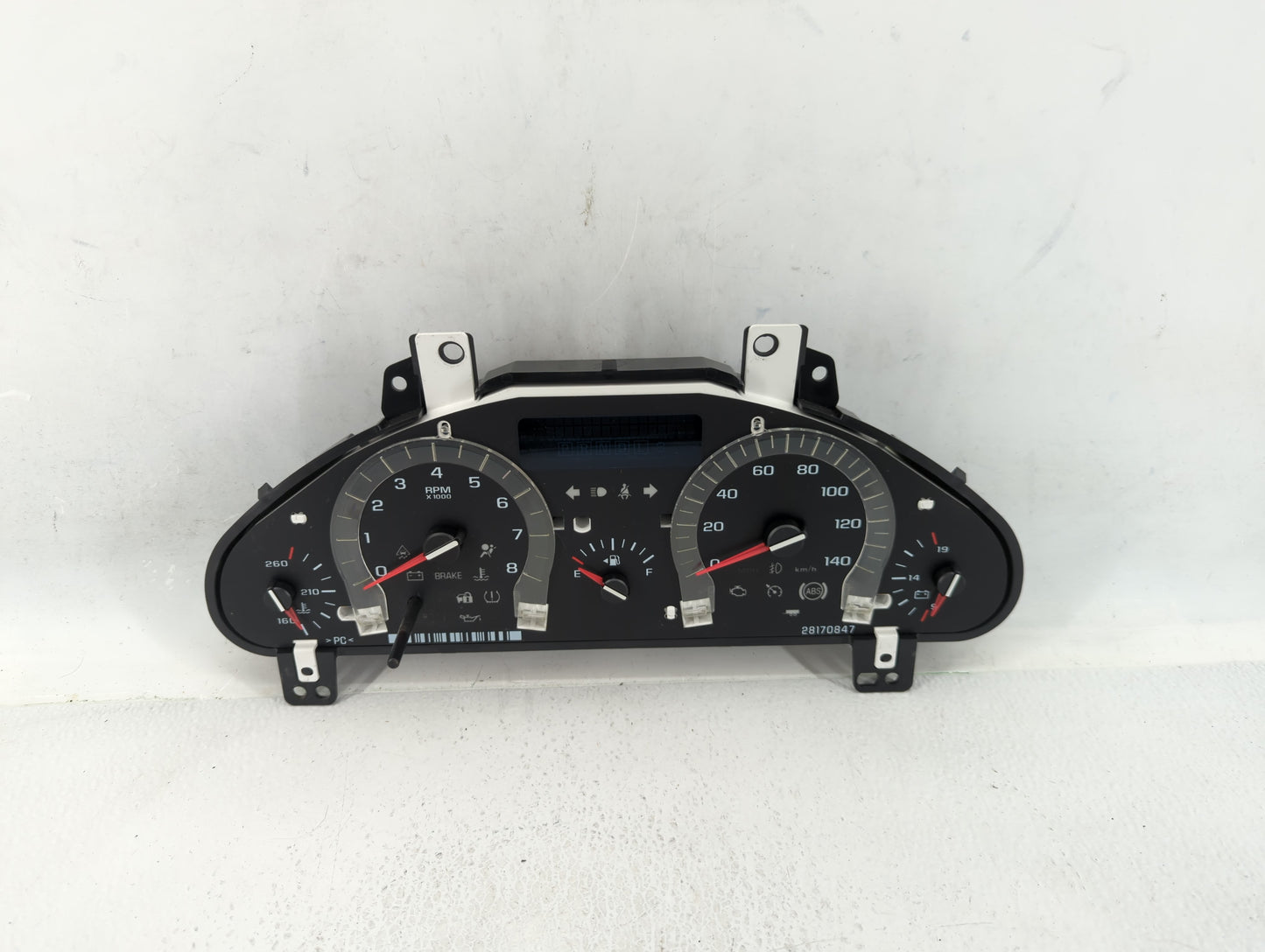2009 Chevrolet Traverse Instrument Cluster Speedometer Gauges P/N:28368143 22971864 Fits OEM Used Auto Parts - Oemusedautopa