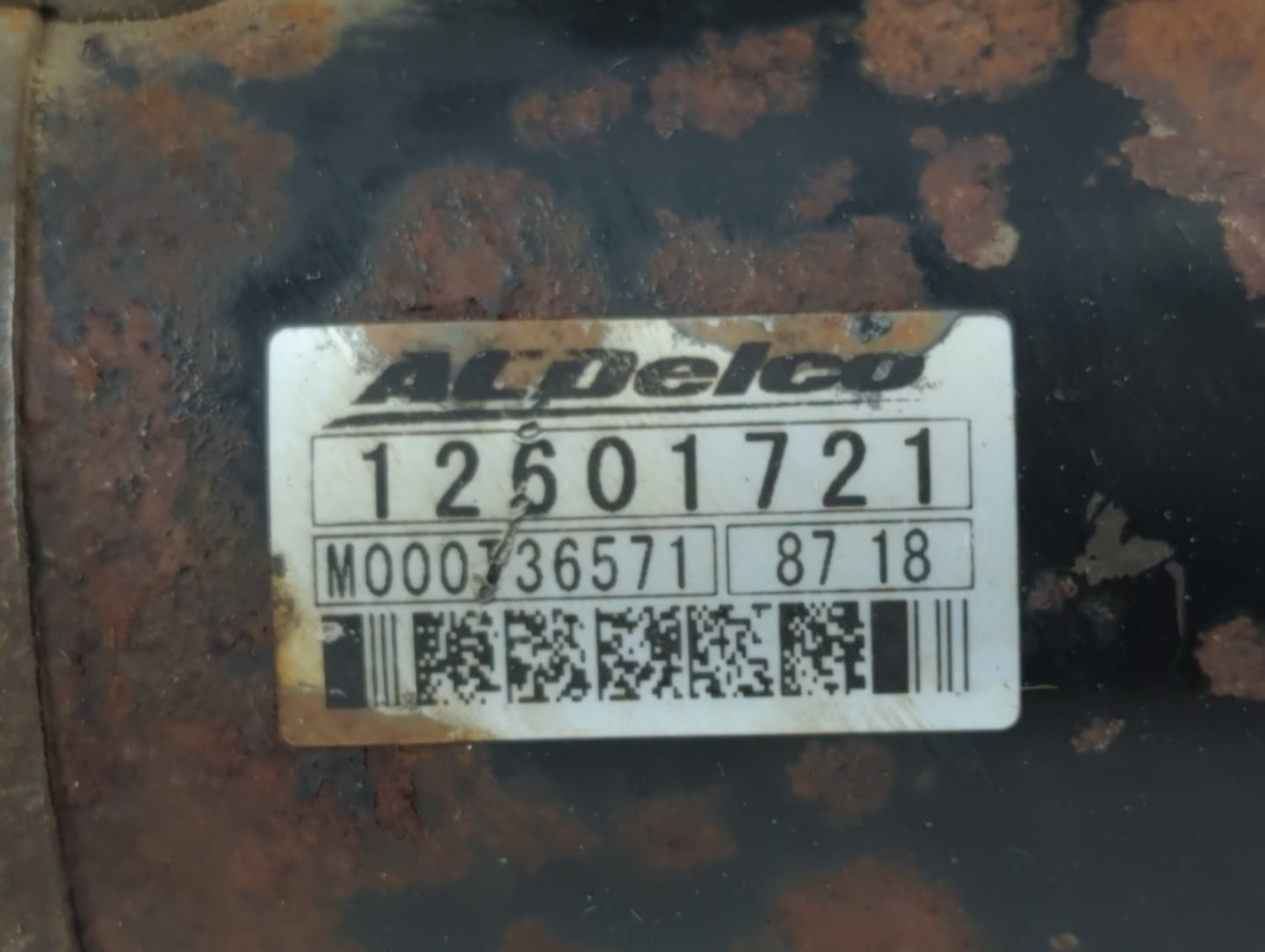 2009 Chevrolet Traverse Car Starter Motor Solenoid OEM P/N:M000T36571 12601721 Fits OEM Used Auto Parts - Oemusedautoparts1.