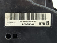 2009 Chevrolet Traverse Instrument Cluster Speedometer Gauges P/N:25995562 Fits OEM Used Auto Parts - Oemusedautoparts1.com