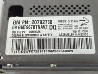 2009 Chevrolet Traverse Radio AM FM Cd Player Receiver Replacement P/N:28181386 20792738 Fits OEM Used Auto Parts - Oemuseda
