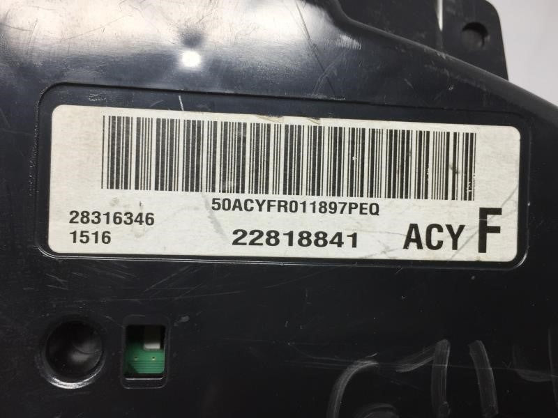 2009 Chevrolet Traverse Instrument Cluster Speedometer Gauges P/N:67KMI. PN:22818841 Miles: Fits Fits 2010 2011 2012 2013 OE
