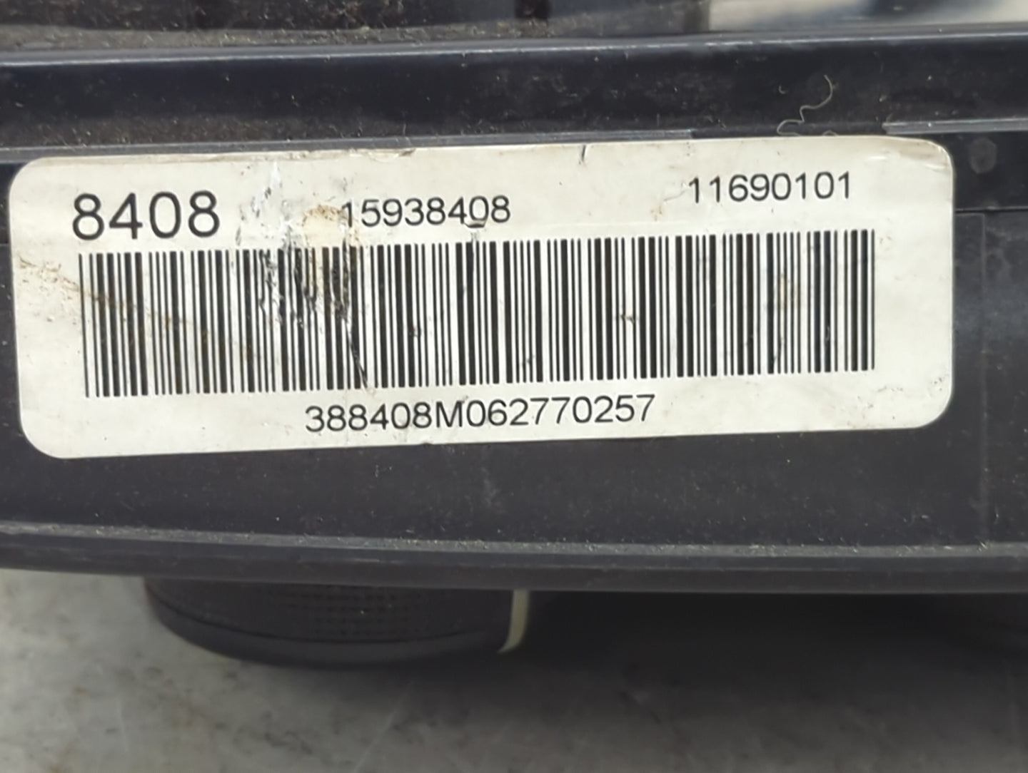 2005-2009 Chevrolet Uplander Climate Control Module Temperature AC/Heater Replacement P/N:8408 11690101 Fits OEM Used Auto P