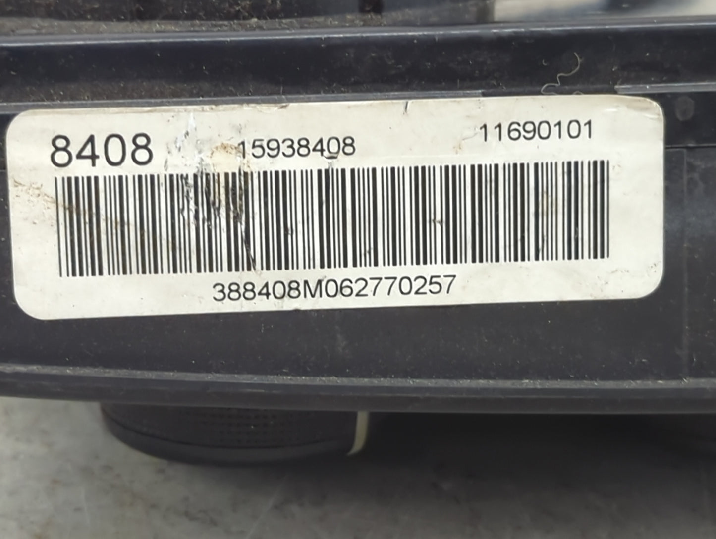 2005-2009 Chevrolet Uplander Climate Control Module Temperature AC/Heater Replacement P/N:8408 11690101 Fits OEM Used Auto P