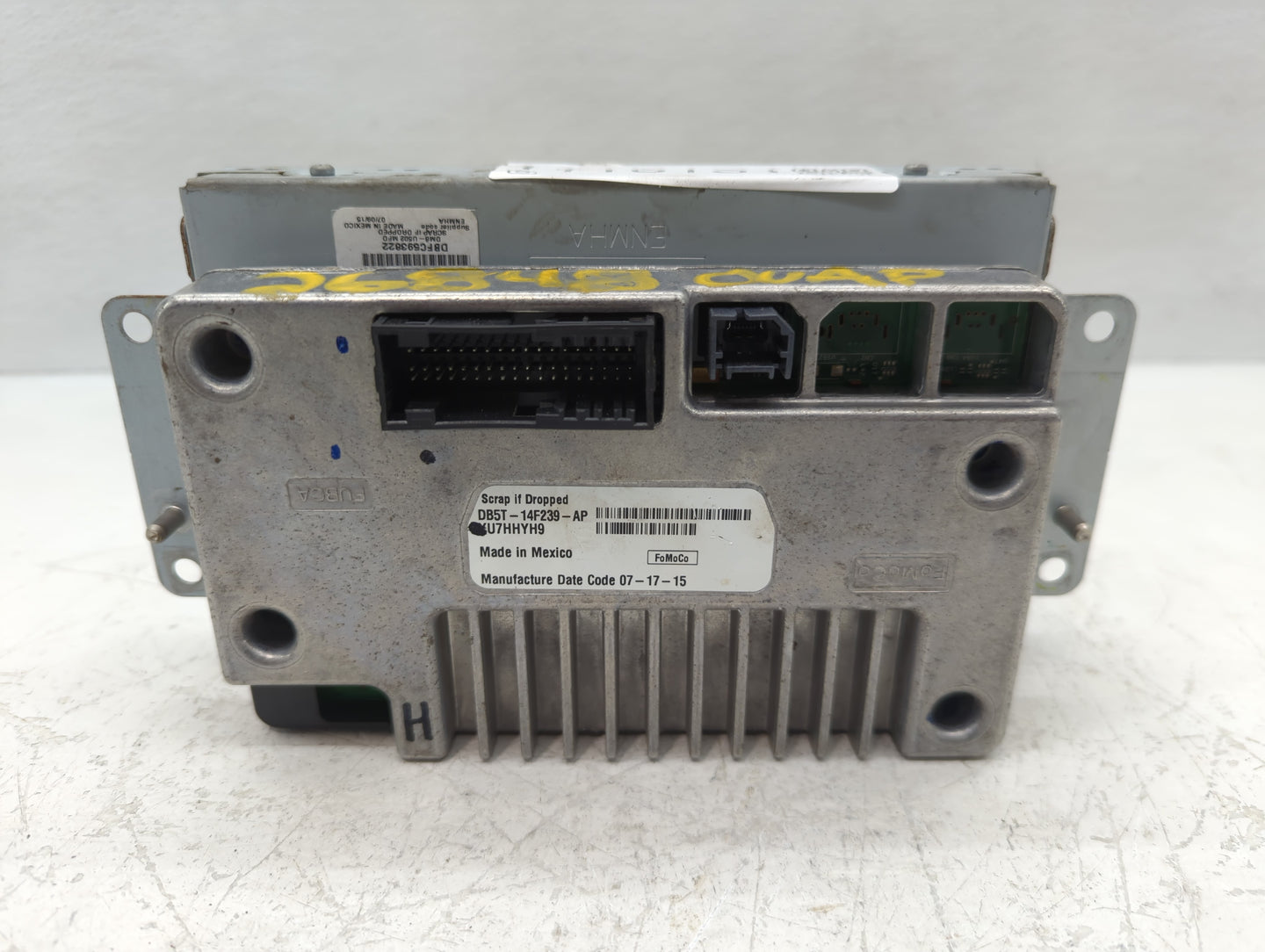 2008-2010 Chrysler 300 Radio AM FM Cd Player Receiver Replacement P/N:DB5T-14F239-AP Fits Fits 2008 2009 2010 OEM Used Auto 