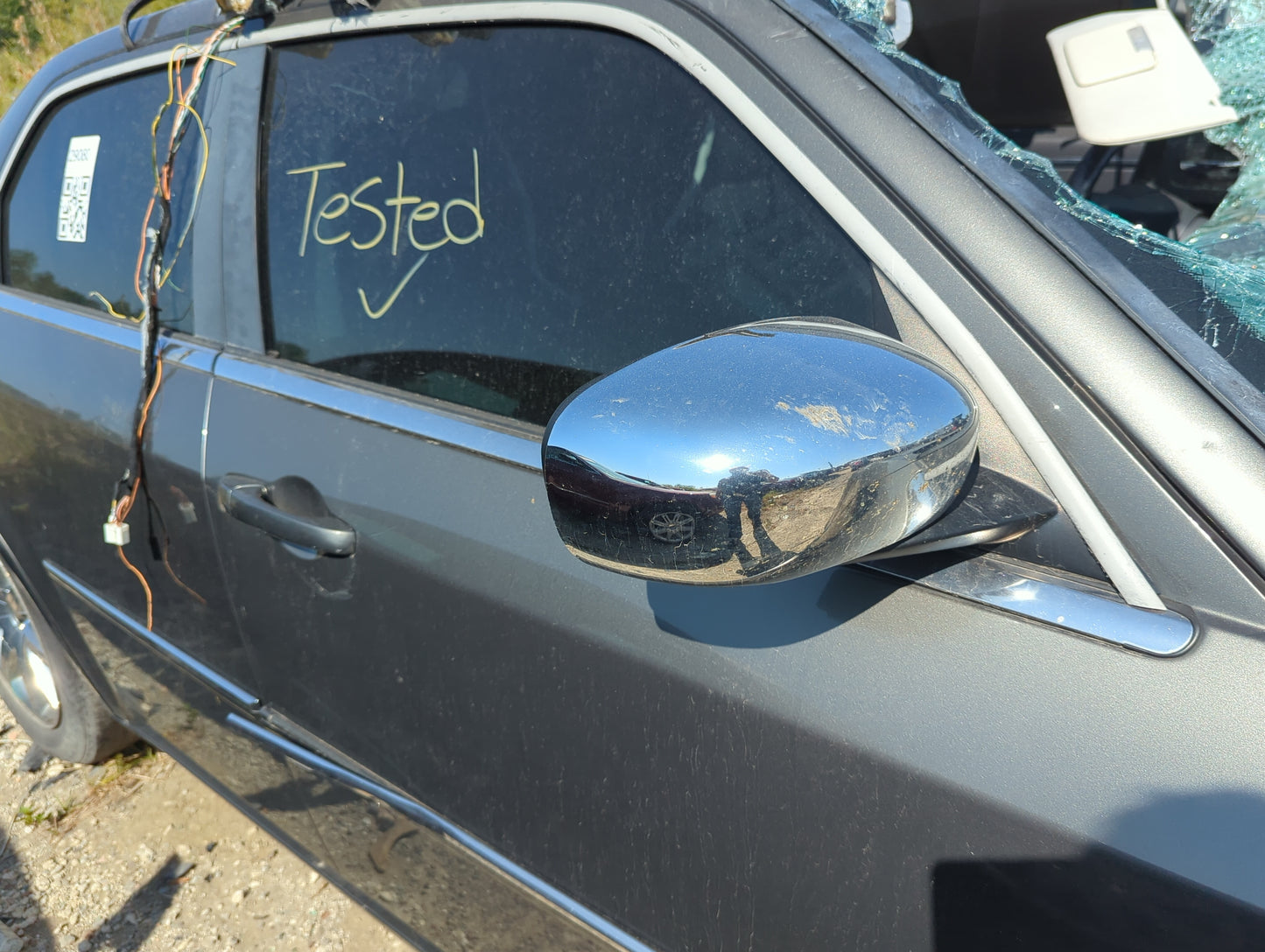 2006-2010 Chrysler 300 Passenger Side View Mirror - Right Door Mirror OEM Used - Oemusedautoparts1.com