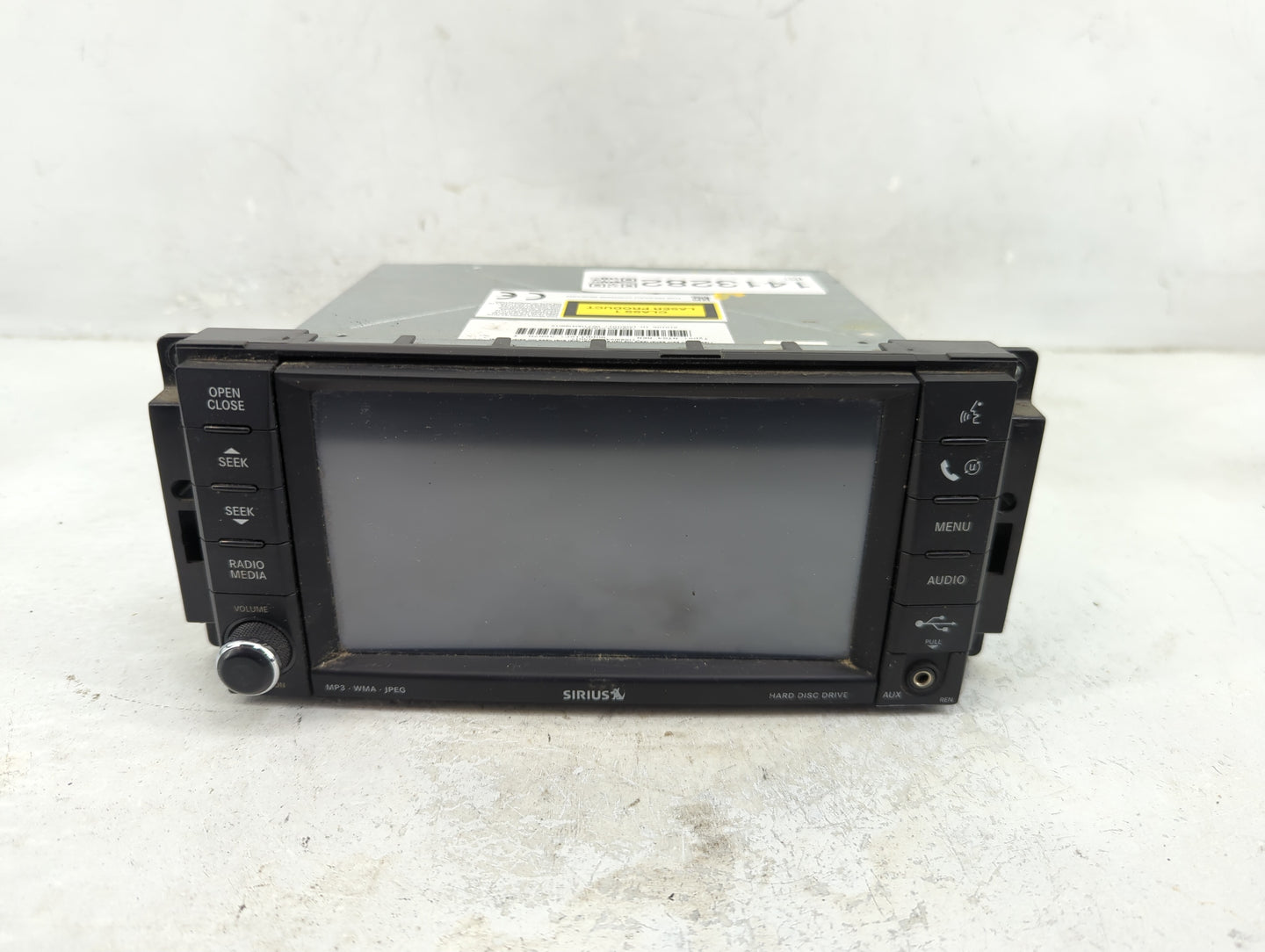 2008-2010 Chrysler 300 Radio AM FM Cd Player Receiver Replacement P/N:05064758AB Fits Fits 2008 2009 2010 OEM Used Auto Part