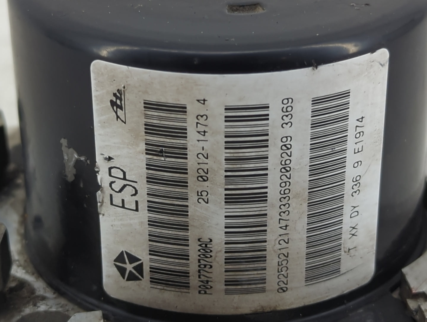 2009-2010 Chrysler 300 ABS Pump Control Module Replacement P/N:P04779700AC Fits Fits 2008 2009 2010 OEM Used Auto Parts - Oe