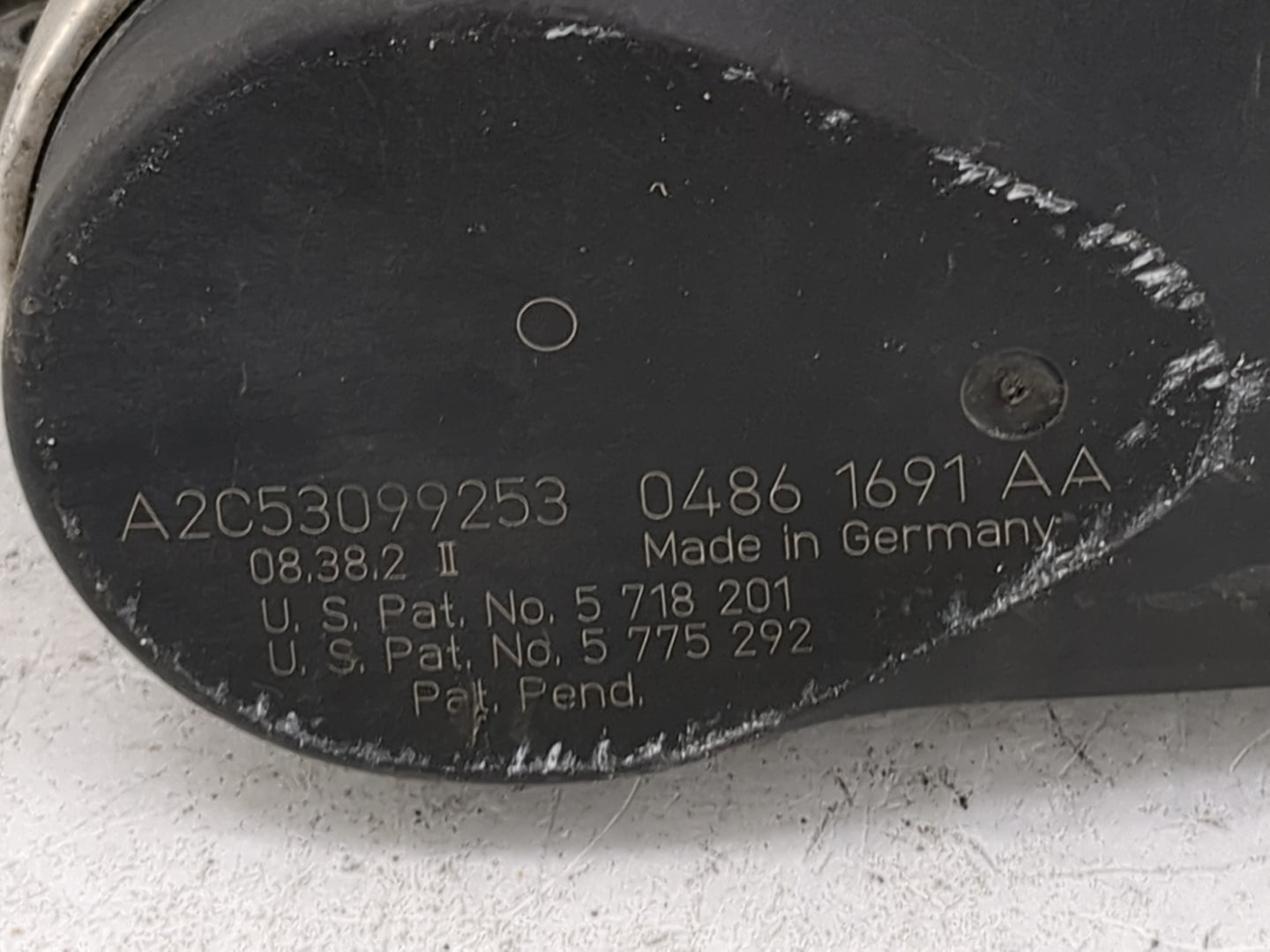 2006-2010 Chrysler 300 Throttle Body P/N:A2C53099253 04861691AA Fits Fits 2006 2007 2008 2009 2010 2011 OEM Used Auto Parts 