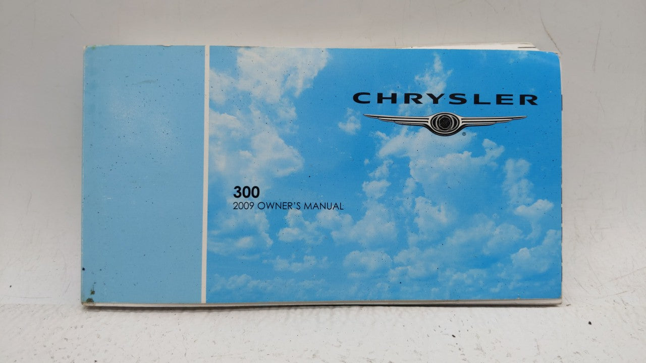 2009 Chrysler 300 Owners Manual Book Guide OEM Used Auto Parts - Oemusedautoparts1.com