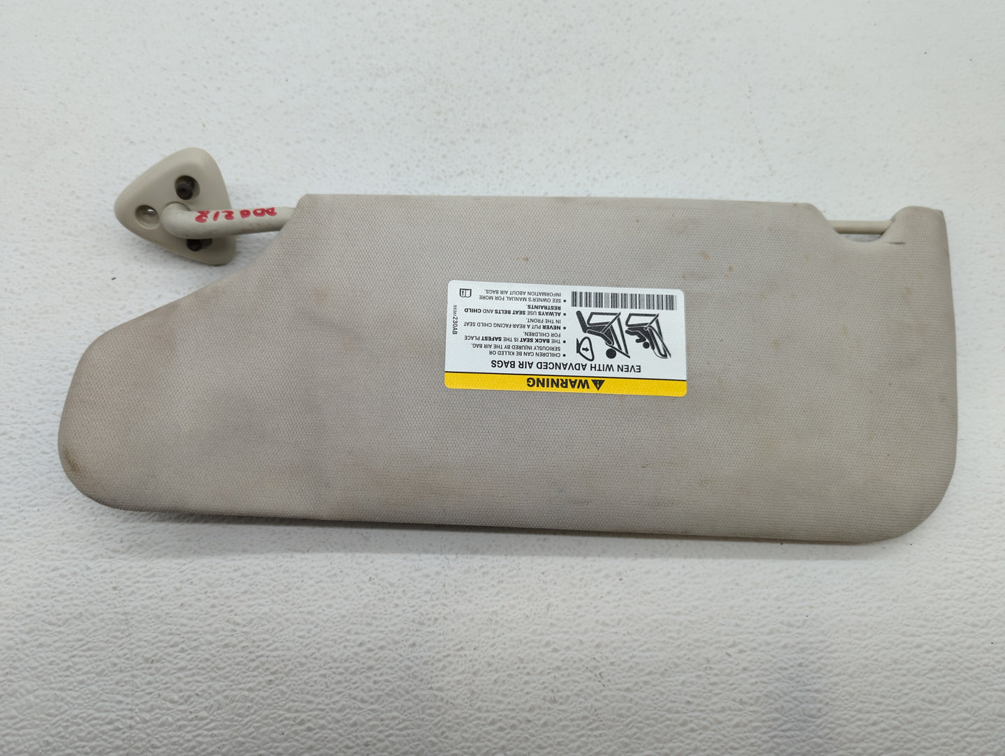 2008-2010 Chrysler 300 Sun Visor Shade Replacement Passenger Right Mirror Fits Fits 2008 2009 2010 OEM Used Auto Parts - Oem