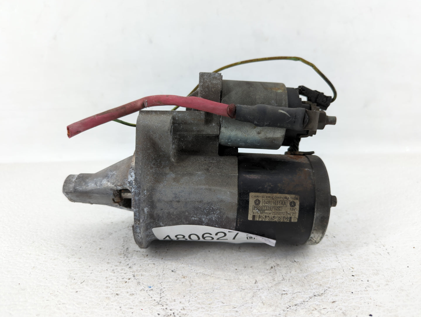 2009 Chrysler 300 Car Starter Motor Solenoid OEM P/N:12637616 04801651AA, 04608800AD Fits OEM Used Auto Parts - Oemusedautop