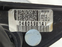 2005-2010 Chrysler 300 Driver Left Side View Manual Door Mirror Black - Oemusedautoparts1.com