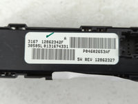 2009 Chrysler Pt Cruiser Hazard Switch P04602653af|12862342f - Oemusedautoparts1.com