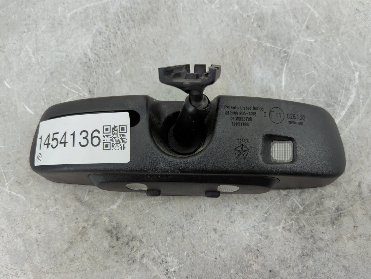 2009 Chrysler Sebring Interior Rear View Mirror Oem Black - Oemusedautoparts1.com