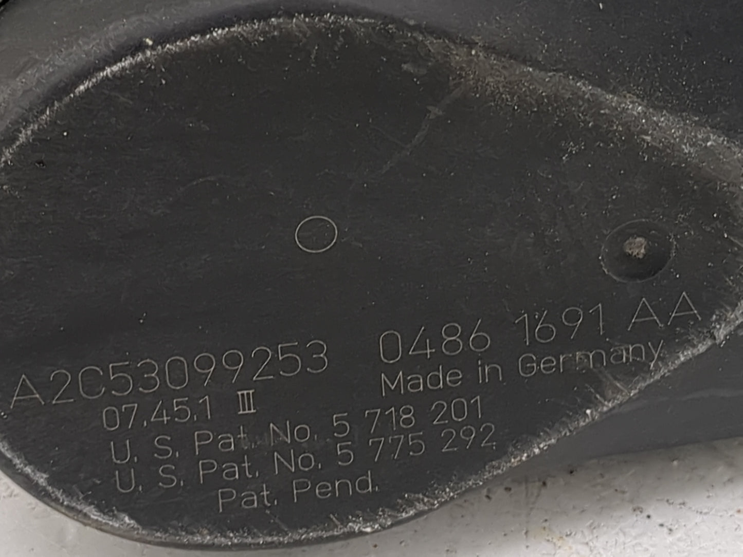 2007-2010 Chrysler Sebring Throttle Body P/N:A2C53099253 04861691AA Fits Fits 2006 2007 2008 2009 2010 2011 OEM Used Auto Pa