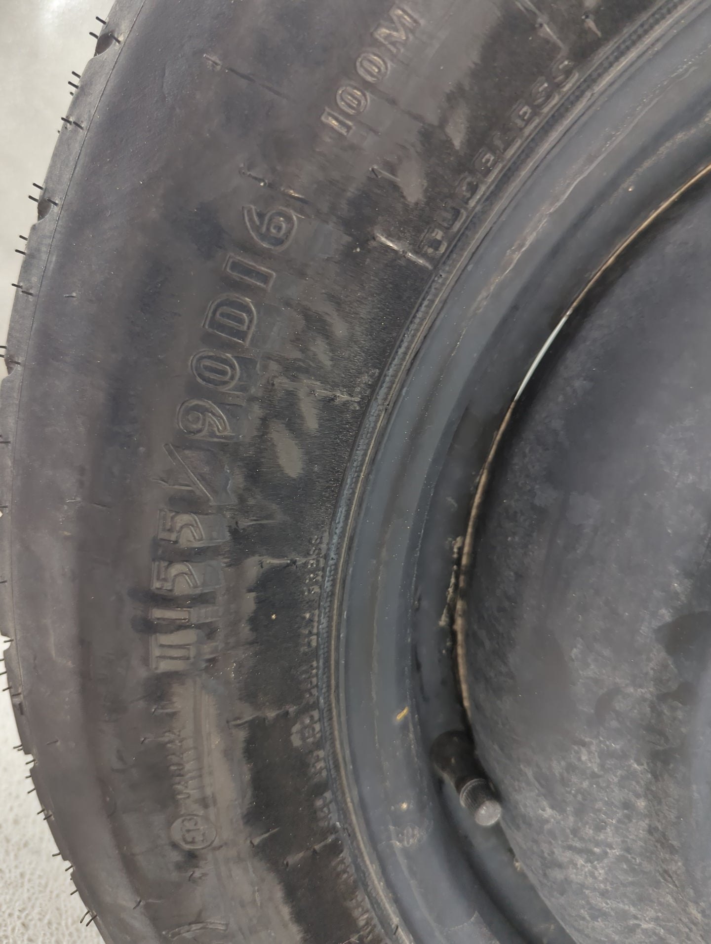 2007-2010 Chrysler Sebring Spare Donut Tire Wheel Rim Oem 1486948 - Oemusedautoparts1.com