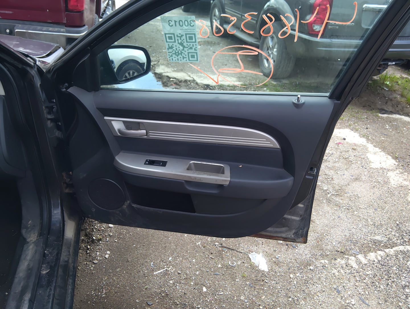 2009 Chrysler Sebring Front Right Passenger Interior Door Panel Trim - Oemusedautoparts1.com