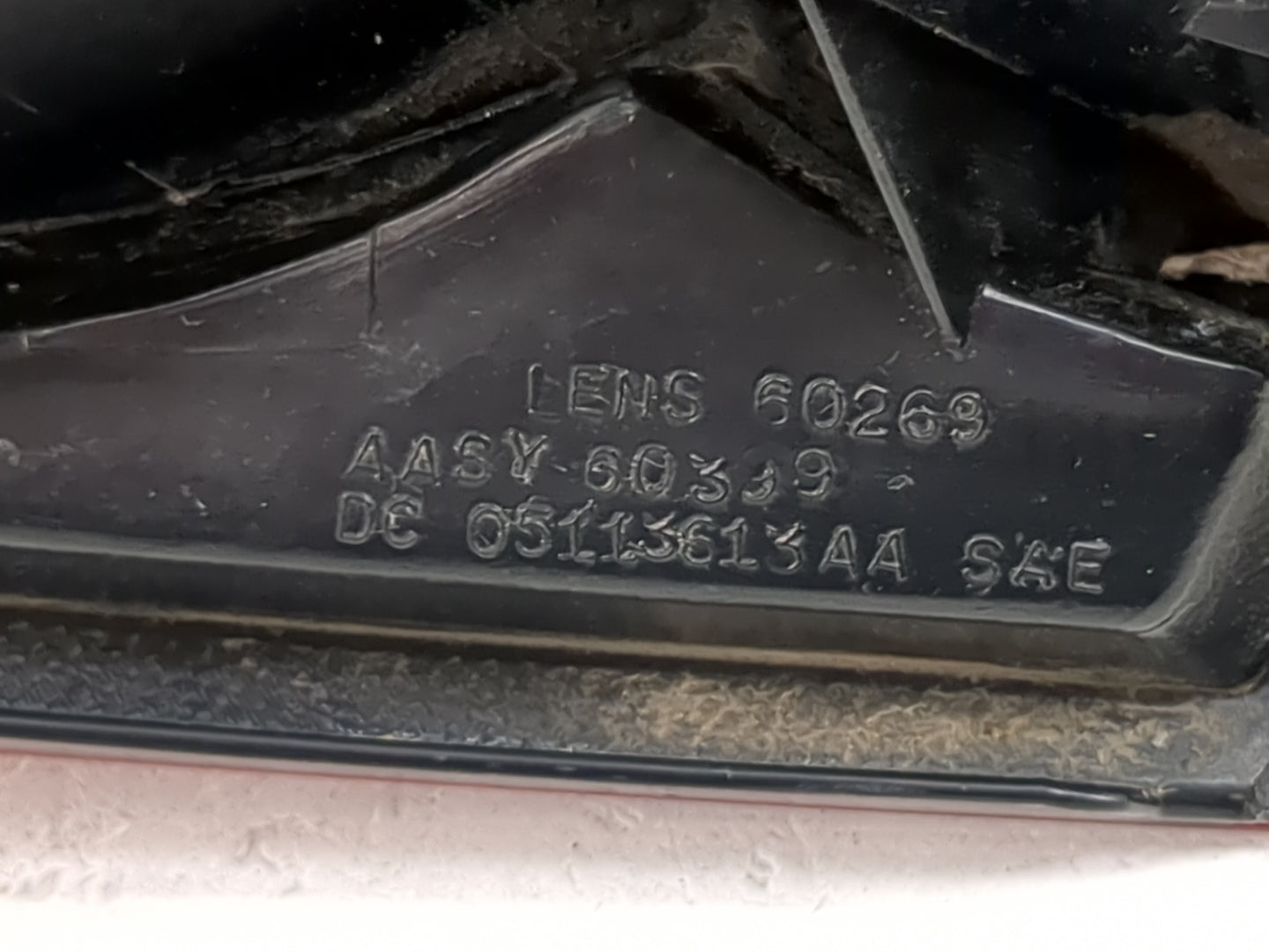 2009-2010 Chrysler Sebring Tail Light Assembly Driver Left OEM Fits Fits 2009 2010 OEM Used Auto Parts - Oemusedautoparts1.c