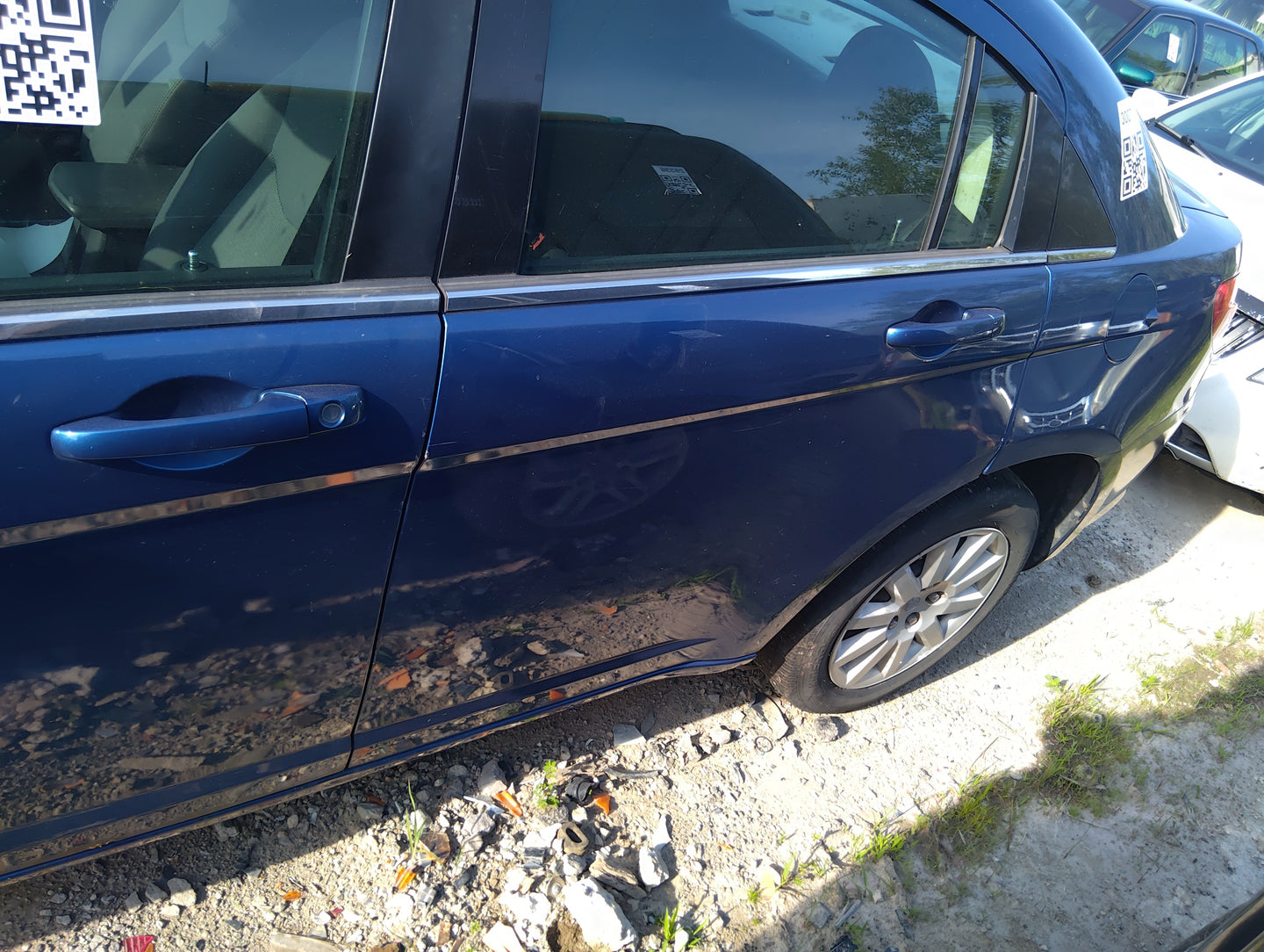 2007-2010 Chrysler Sebring Driver Rear Door Oem 5036208 - Oemusedautoparts1.com