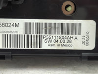 2009 Chrysler Town and Country Climate Control Module Temperature AC/Heater Replacement P/N:P55111804AH Fits Fits 2008 2010 