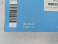 2009 Chrysler Town & Country Owners Manual Book Guide P/N:81-026-0917 OEM Used Auto Parts - Oemusedautoparts1.com