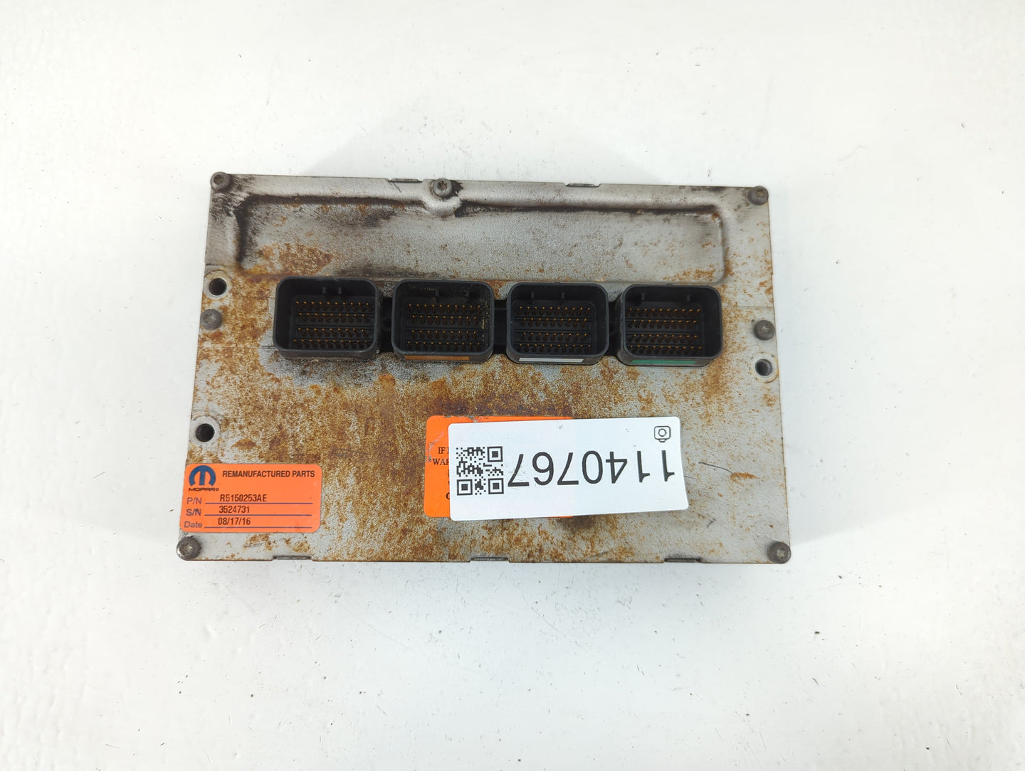 2008-2010 Chrysler Town & Country PCM Engine Control Computer ECU ECM PCU OEM P/N:R5150253AE Fits Fits 2008 2009 2010 OEM Us