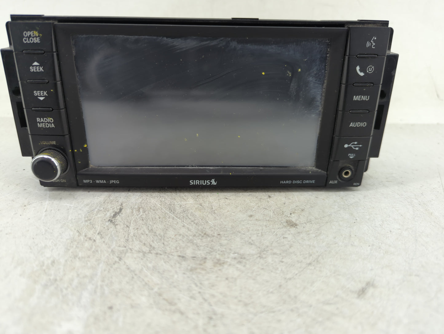 2009 Chrysler Town & Country Radio AM FM Cd Player Receiver Replacement P/N:P05064759AC Fits Fits 2010 OEM Used Auto Parts -