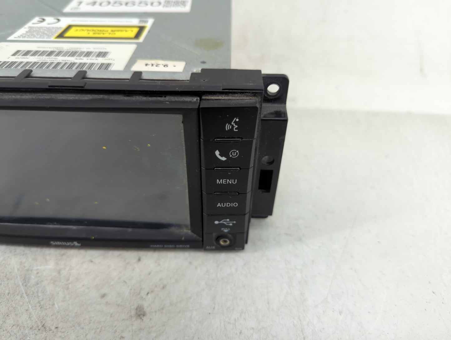 2009 Chrysler Town & Country Radio AM FM Cd Player Receiver Replacement P/N:P05064759AC Fits Fits 2010 OEM Used Auto Parts -