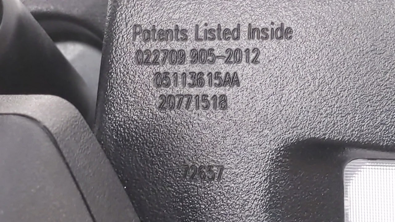 2009 Chrysler Town & Country Interior Rear View Mirror Replacement OEM P/N:05113615AA Fits OEM Used Auto Parts - Oemusedauto