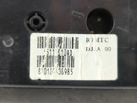 2008-2010 Chrysler Town & Country Climate Control Module Temperature AC/Heater Replacement P/N:55111312A0 1RK591X9AD Fits OE