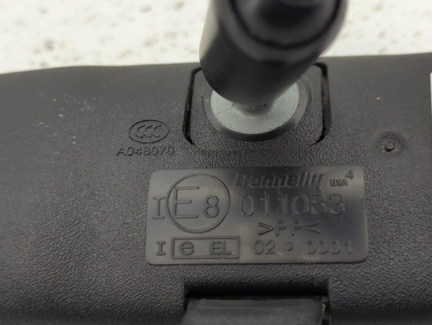 2009 Chrysler Town & Country Interior Rear View Mirror Replacement OEM P/N:E8011083 Fits OEM Used Auto Parts - Oemusedautopa