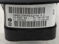 2008-2011 Chrysler Town & Country Master Power Window Switch Replacement Driver Side Left P/N:04602 535AG Fits OEM Used Auto