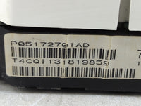 2008-2009 Dodge Avenger Instrument Cluster Speedometer Gauges P/N:P05172701AD Fits Fits 2008 2009 OEM Used Auto Parts - Oemu