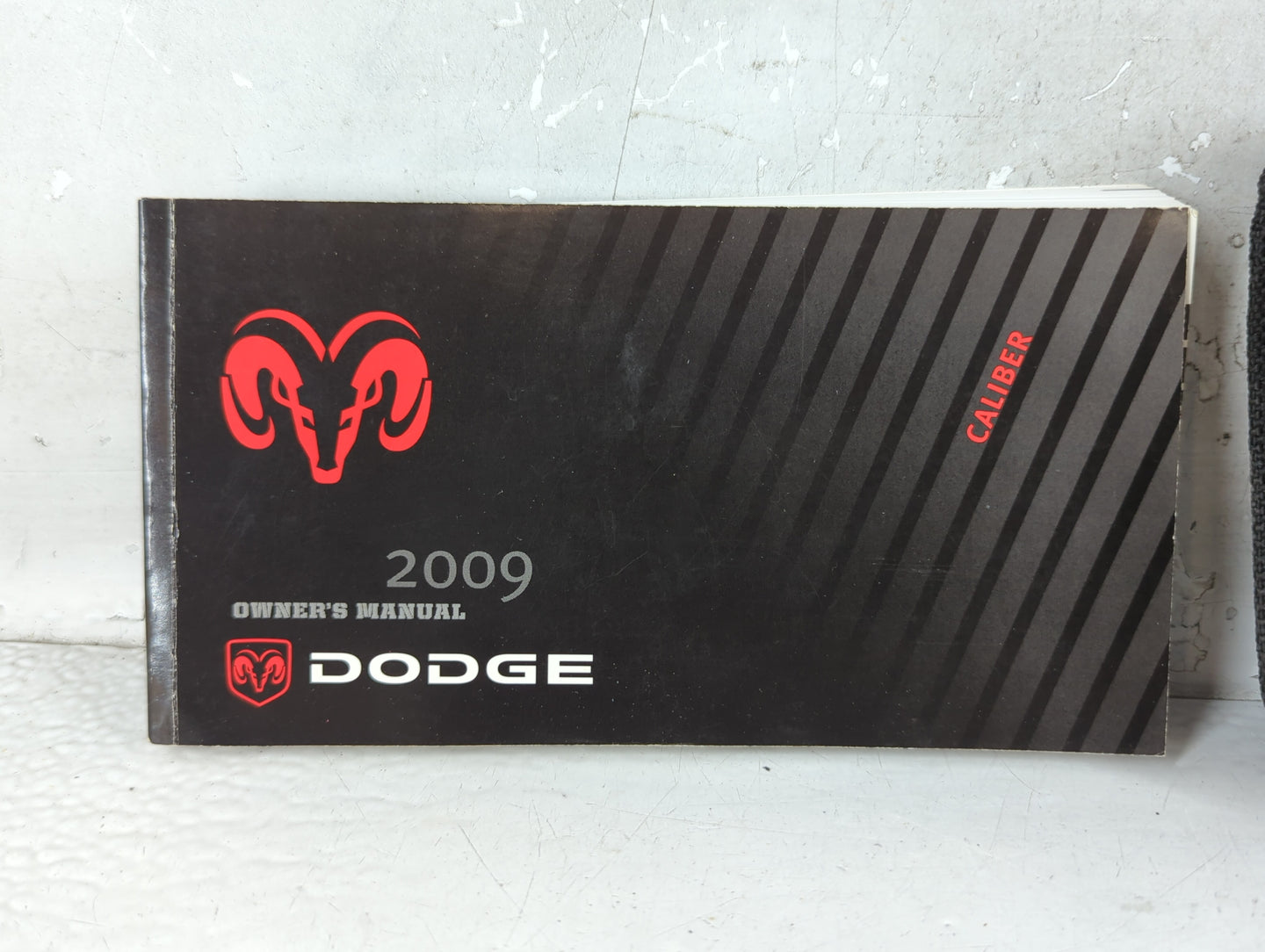 2009 Dodge Caliber Owners Manual Book Guide OEM Used Auto Parts - Oemusedautoparts1.com