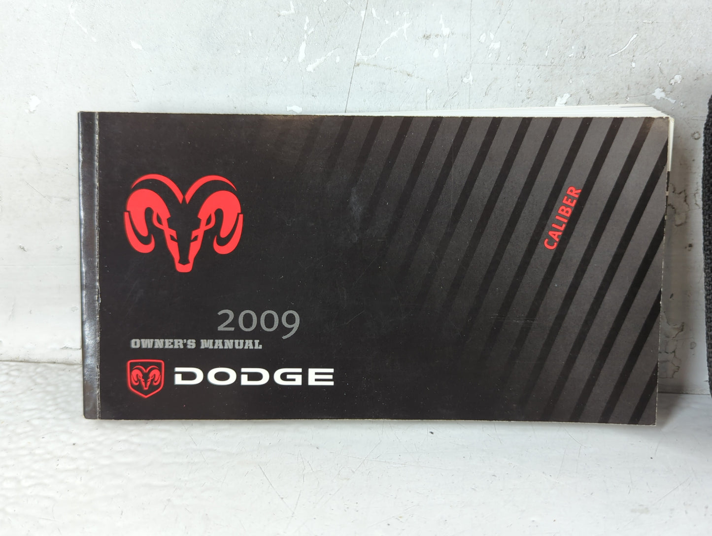 2009 Dodge Caliber Owners Manual Book Guide OEM Used Auto Parts - Oemusedautoparts1.com