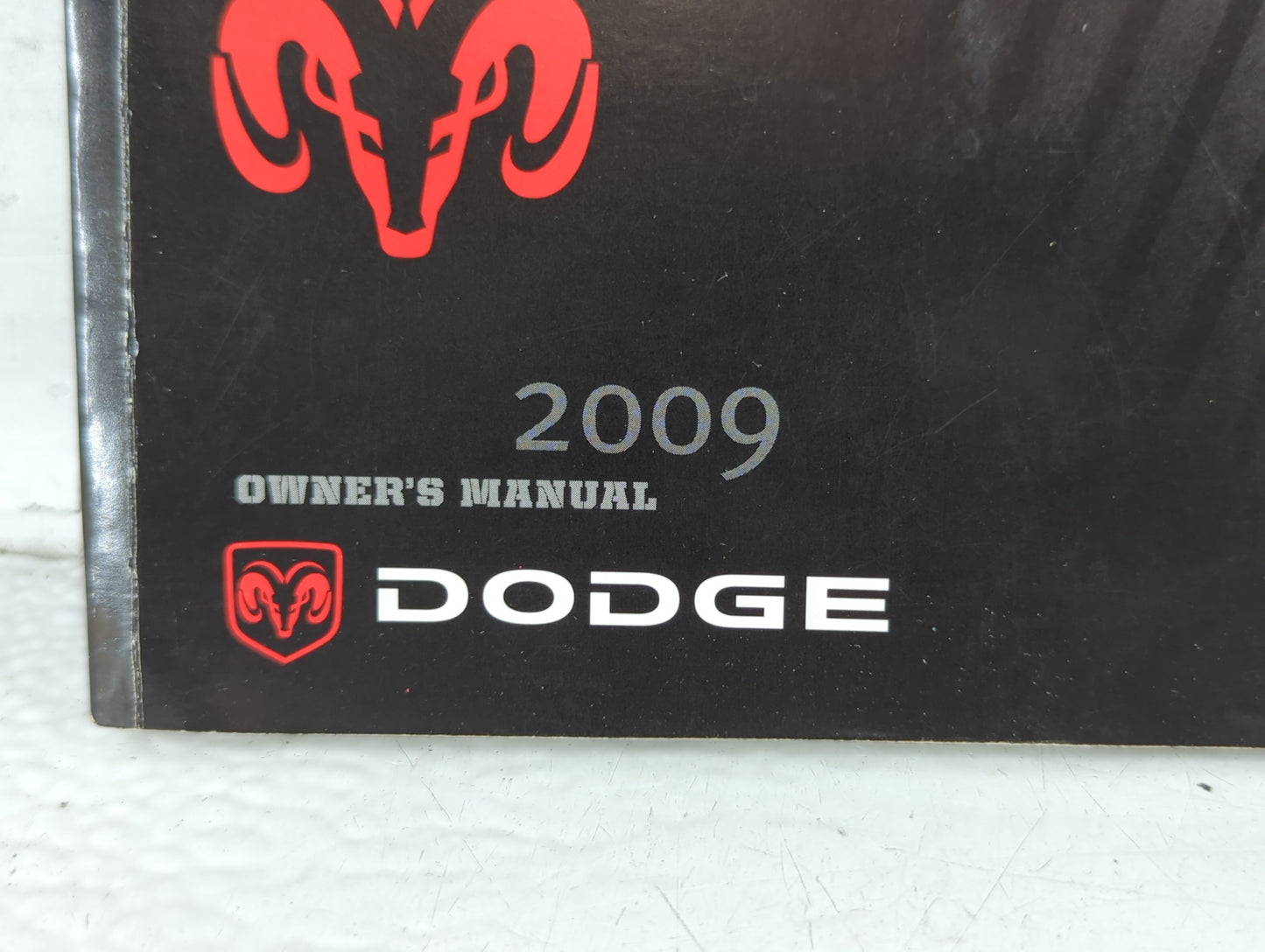2009 Dodge Caliber Owners Manual Book Guide OEM Used Auto Parts - Oemusedautoparts1.com