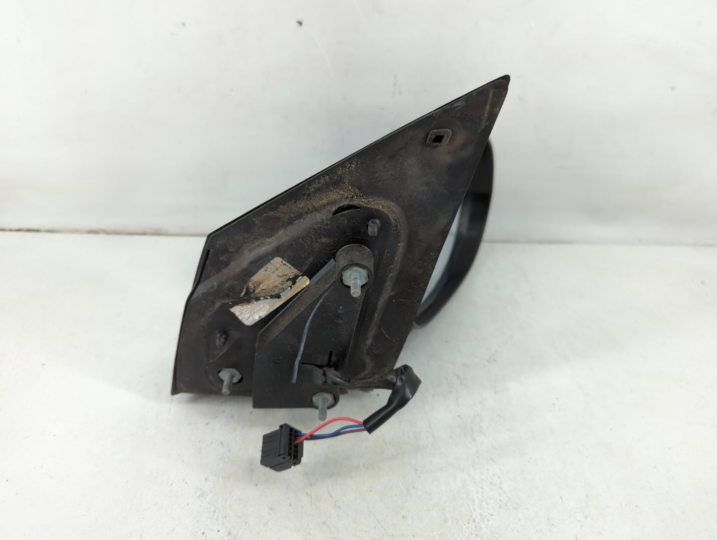 2009 Dodge Caliber Passenger Right Side View Manual Door Mirror Black - Oemusedautoparts1.com